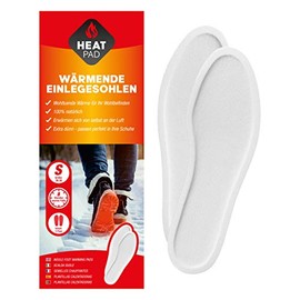 Warming Insoles Foot Warmers Sole Warmers Warm Feet Activated Carbon 10 Pairs in Sizes S, M and L (M (UK 6-8))