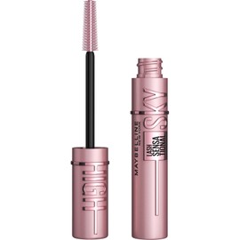 Maybelline Sky High Washable Mascara Makeup, Volumizing Mascara, Buildable, Lengthening Mascara, Defining, Curling, Multiplying, Washable Blackest Black, 0.2 fl. Oz