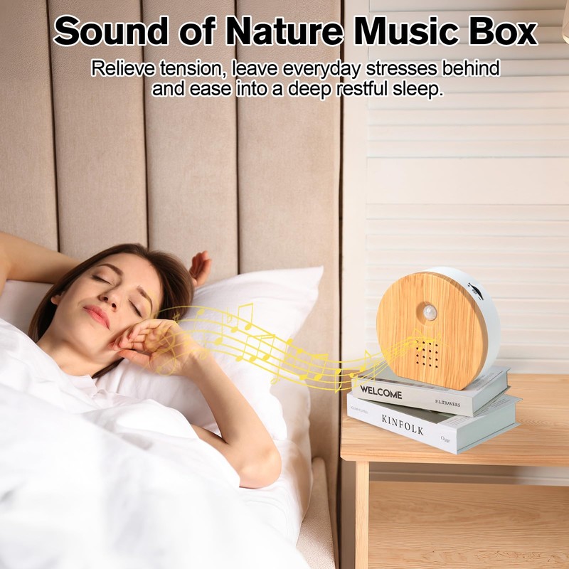 Bird Chirping Soundbox | Motion Sensor Activated Nature Sounds |