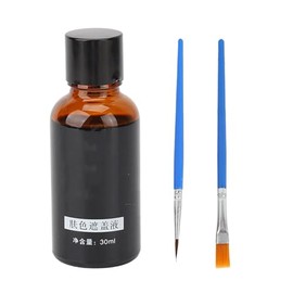 Corrector de vitíligo para maquillaje, resistente al agua, cuentagotas líquido para cubrir vitíligo, para exteriores