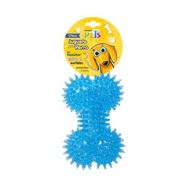 Fancy Pets Juguete para Perro, Hueso con Squeaker, Glitter y Colores Surtidos CH