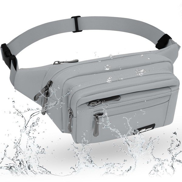 REETEE Waterproof bumbags for Ladies Men Fashion Bum Bag with