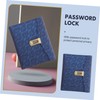 DOITOOL Password Notepad with Combination Lock Journal Lockable Diary for