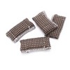 4Pcs Cue Shaft Burnishers Snooker Billiard Pool Cloth Towel Slicker