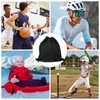 Black Helmet Bag Microfiber Lightweight Welding Motorcycle Helmet Storage Carrying