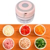 Mini Chopper Durable Electric 100ml Capacity Quickly Chopping Portable Grinder