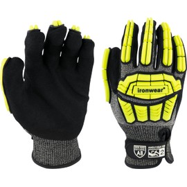 Ironwear 4947 Evolution CG-3 Cut Resistant Level A8 | 15 gauge Glove with TPR Protection