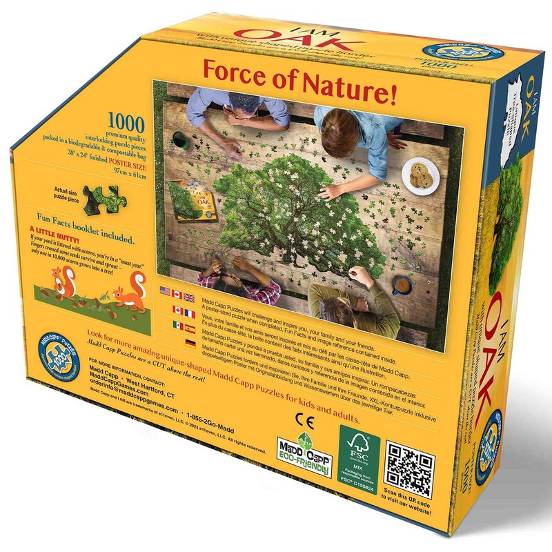 Madd Capp Tree Shaped 1000 Piece Jigsaw Puzzle - I