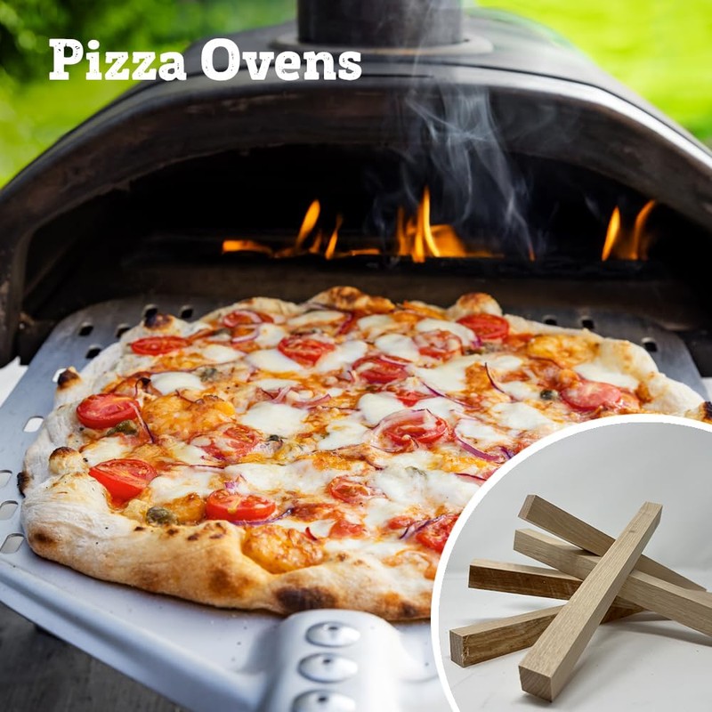 Heatcraft Premium Kiln Dried Wood Kindling for Pizza Ovens, Tabletop