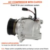 Kessocco CO 4918AC AC Compressor 38810RNAA01 Air Conditioning Compressor Replacement