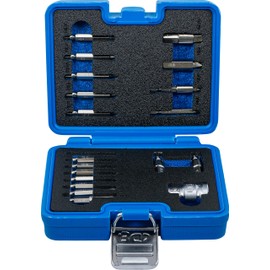 BGS 9173-1 | Screw Extractor Set | for Hexagon Socket 1.5-10 mm/T-Profile (for Torx) | T10 - T55 | 19 Pieces