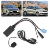 8Pin Car Microphone Adapter Bluetooth 5.0 AUX Audio Cable Music
