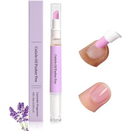Lápiz De Cuidado De Uñas, Lápiz De Aceite Para Cutículas 3 En 1 Lápizes Para Eliminar Cutículas, Hidratar Y Fortalecer