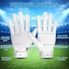 RIGWARL Football Gloves Men, Youth & Adult Football Gloves, Super