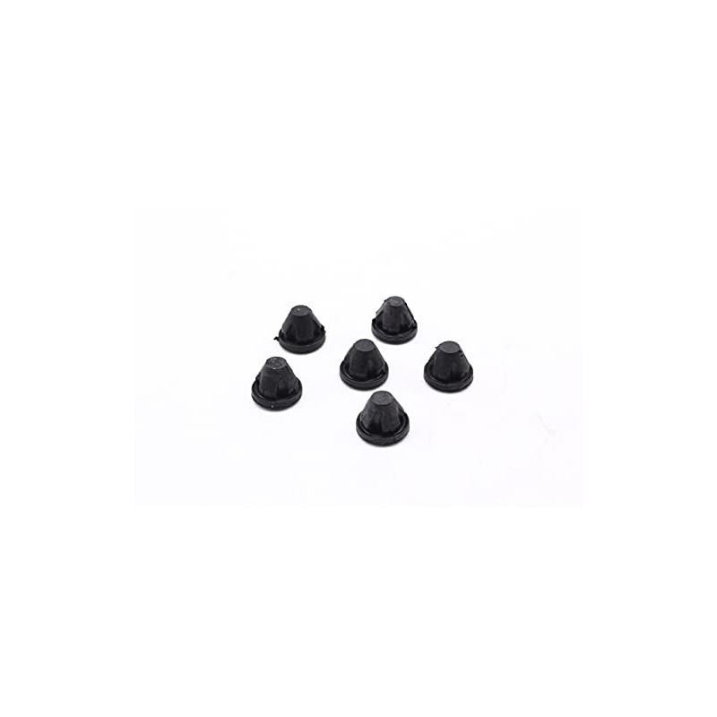 TAKPART 6 x Engine Valve Cover Grommet Mounting Element Rubber