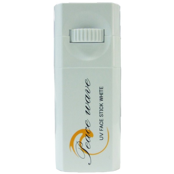 PEACE WAVE 580083 Sunscreen UV Face Stick, SPF50, PA+++, White, 0.4 oz (10 g)