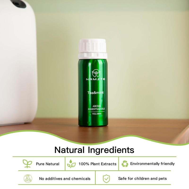 NAMSTE Tea Tree & Peppermint 3.38 Fl Oz Essential Oil