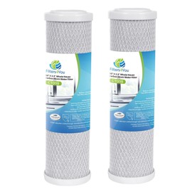 CFS – 2 Pack Carbon Block Water Filter Cartridges Compatible with OptiPure CTOS-10 Models – Removes Bad Taste – Whole House Replacement Filter Cartridge – 10" Replacement Cartridge – 0.5 Micron