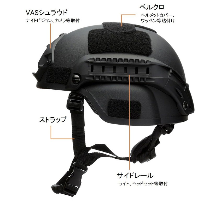 Haverain Tactical Helmet, Airsoft Helmet, Cosplay, Outdoor, Airsoft Helmet, Survival
