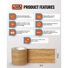 MATCH 'N PATCH Realistic Wood Grain Repair Tape - Durable