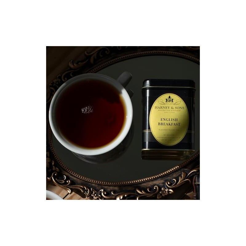 Harney and Sons English Breakfast Loose Black Tea – 4oz