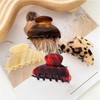 Pinzas para el cabello para mujer, pinzas medianas de garra,