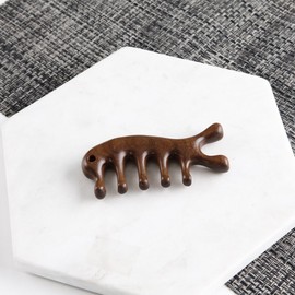 Wooden Scalp Gua Sha Massager for Head Acupressure and Trapezius Lifting Gua Sha - Wood 3ea