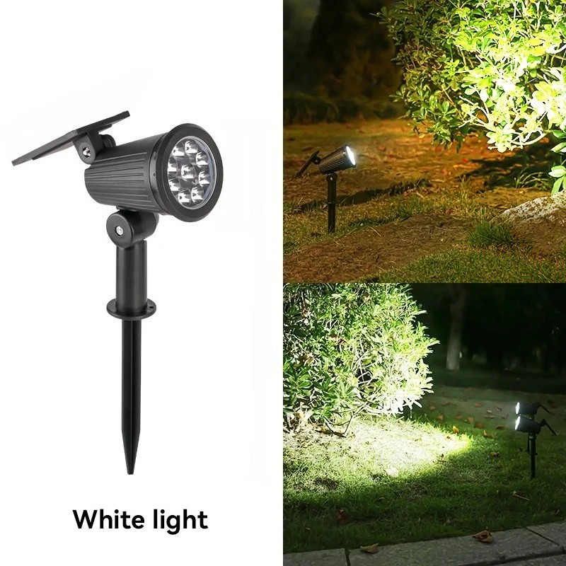 Solar Spot Light for Outdoor Decoration – 9-LED Adjustable Brightness