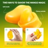 Amos Peelerz Mango Gummy, Peeling Mango Candy,Resealable 2.19oz Bag (Pack