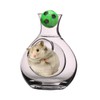 Sosoport Cooling Glass Nest for Hamsters Heat Dissipation Pet House