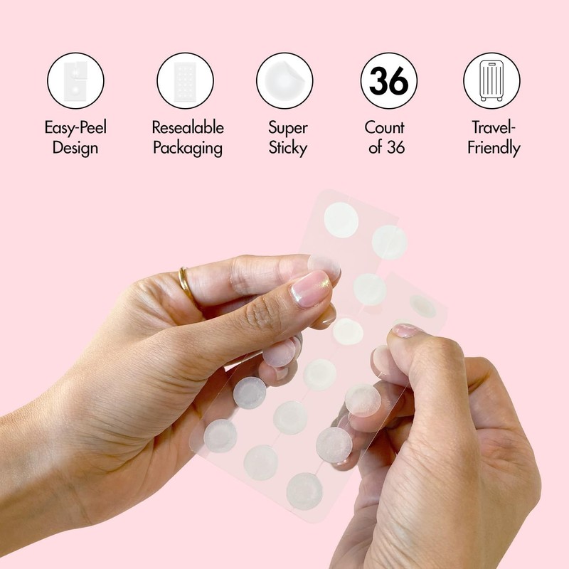 a.l.m. Magical Patch: Hydrocolloid pimple patches. These ultra thin &