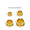 Garfield New 24” GARFIELD The Cat HEAD Floor RUG Plush