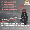 Boxonly Replacement Keyless Entry Remote Car Key Fob M3N5WY783X 433MHz
