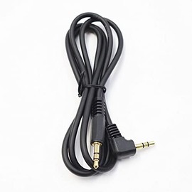 Kamon [Made by COMON] 3.5mm Stereo Cable (One Side L Type/Male Left to Male)/3.3 ft (1 m) [SS-10A]
