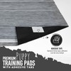 Bulldoglogy Carbon Black Puppy Pee Pads with Adhesive Sticky Tape