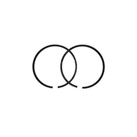 ProPart Piston Rings 50mm x 1.5mm Compatible with Husqvarna 268 and Partner K650 K700 Replaces 503 28 90-17 and 503289017