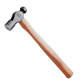 Ruthe 3010070119 Vpa/GS Riveting Hammer English Shape with Hickory Handle, Multi-Colour, 1 Lb