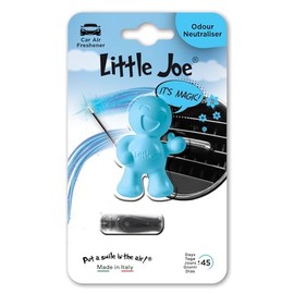 Little Joe OK in mini blister +/- 45 days fresh fragrance in the car, truck, camper, van, household, kitchen, office or cupboard or drawer (odour neutraliser)