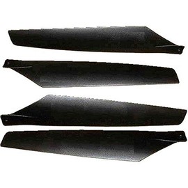 krautwear Rotor Blades for Coaxial Helicopter (40 Pieces (20 x A + 20 x B)) - Helicopter Rotor Blades - Accessories - Adult Hobbyists - Unisex - Military