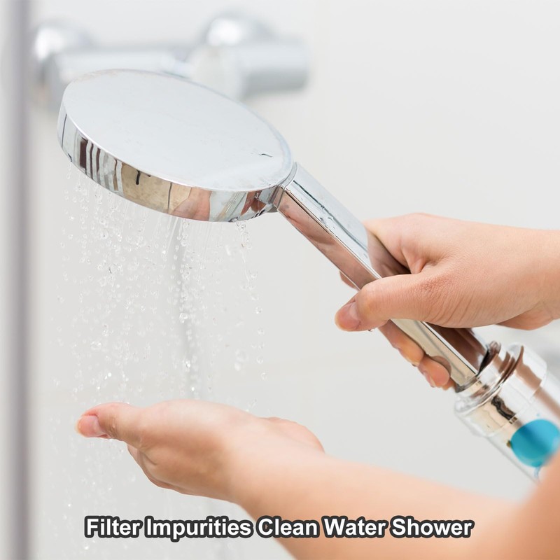 uxcell 12 Pcs Shower Head Filter 3.1 Inch PP Cotton