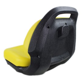 E-AUC11188 Deluxe Yellow Seat for John Deere Lawn Tractors X360, X340, X324, X320, X300R, X304, X300, X305R, X310, X330, X350, X350R, X354, X384, X380, X370, X394, X390, X580, X570+