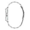 Reloj Bulova Classic 96l272 Correa Plateado Bisel Plateado Fondo Gris