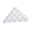 Mipcase 50Pcs Round Plastic Cover Furniture Leg Plug End Caps