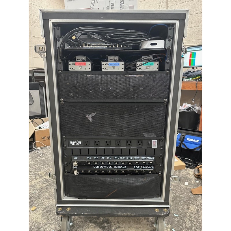 5U Venting Snap-On Rack Panel Blank Rack Mount Panel Spacer