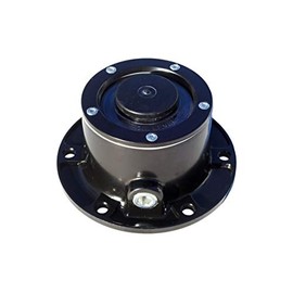 Road Superior Truck Parts Standard Aluminum Black Steer Hub Cap Replacement for 343-4024