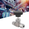304 Stainless Steel Valve 2‑Way High Pressure Needle Flow Control