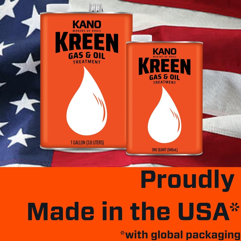 Kroil Kreen Gas & Oil Treatment - Engine Cleaner Additive