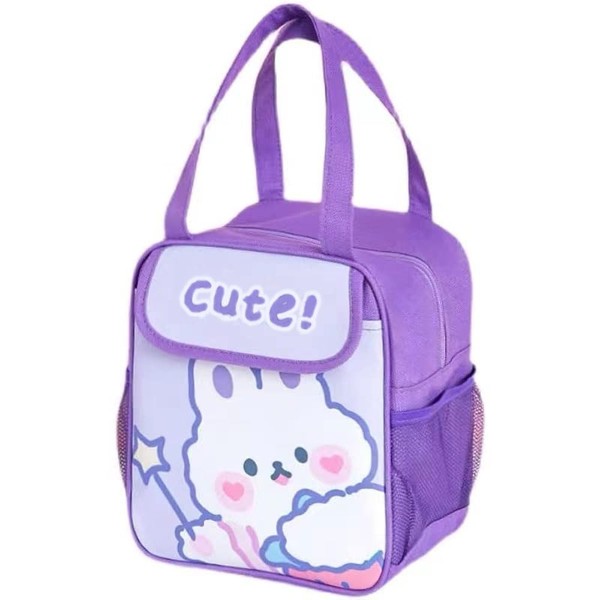 Kawaii Lunch Bag for Girls Lunch Box Insulated Cute Lunch