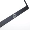 KA Depot For Maybach License Plate Frame Matte Black W/Chrome