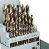 COMOWARE Cobalt Drill Bit Set- 29Pcs M35 High Speed Steel